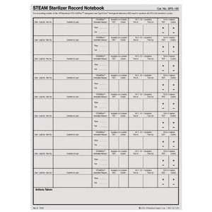 SporViewPlus Steam Sterilizer Record Notebook with inserts 
