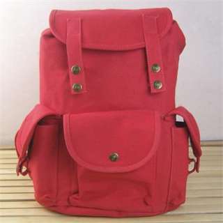 NEW Ladys Canvas Shoulder Backpack Bag Purse EFB02  
