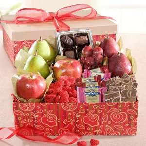 Chocolate Lovers Fruit Gift Box:  Grocery & Gourmet Food