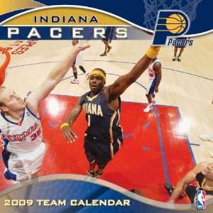    Indiana Pacers 2009 12 x 12 Team Wall Calendar