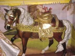   LE 2011 Renaissance Marabella Horse, Tack & Doll Rider NEW  