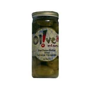 Stuffed Green Olives with Blue Cheese (oliveit) 8oz:  