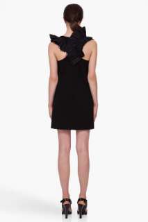 Black Lux Frill Dress for women  