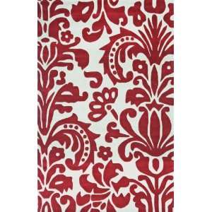  Contemporary Area Rugs Red 8 6 x 11 6 Hand Tufted 