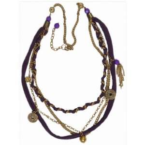   of Purple Handmade Necklace, Opera Length, 32 Long JousJous Jewelry