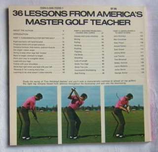   TO BETTER GOLF Illustrated Instruction 36 Lessons 9780689705922  