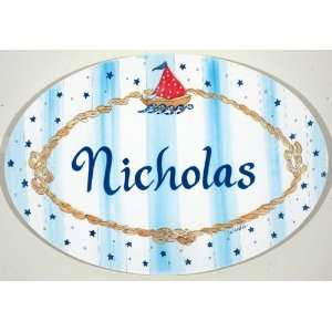  Nautical Personalized Wall Plaque