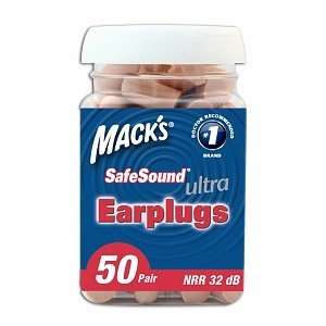  Macks Ear Care Ultra Soft Foam Earplugs, 50 Count: Health 