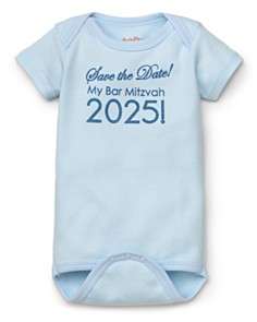 Sara Kety Infant Boys Bar Mitzvah 2025 Bodysuit   Sizes 0 18 Months