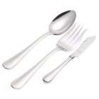 Lenox Vintage Jewel Frosted 3 Piece Stainless Steel Serving Set