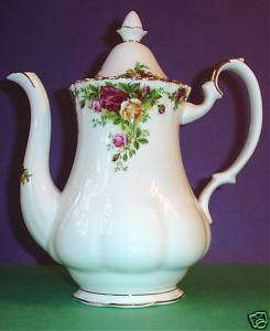Royal Albert Old Country Roses Coffee Pot New  
