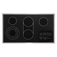 KitchenAid 36 Electric Ceramic Glass Conventional Radiant Cooktop at 