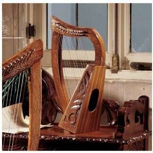  Xoticbrands 35.5 Celtic Rosewood Tara Harp Musical Instruments