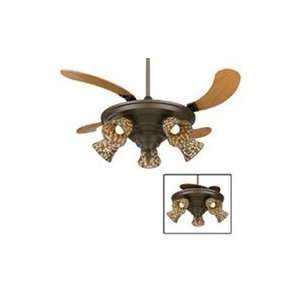 FP825   The Air Shadowâ¢ Fan with Five Light Kit   Ceiling Fans