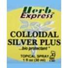 Herb Express Colloidal Silver Spray Plus