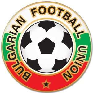  Bulgaria National Football Team soccer sticker 4 x 4 