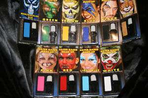 Wolfe Brothers FX Face/Body Paint 9G U CHOOSE COLOR  