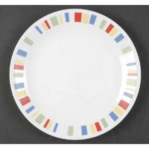   Memphis Luncheon Plate, Fine China Dinnerware: Kitchen & Dining