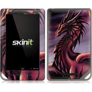   Red Dragon Vinyl Skin for Nook Color / Nook Tablet by Barnes and Noble
