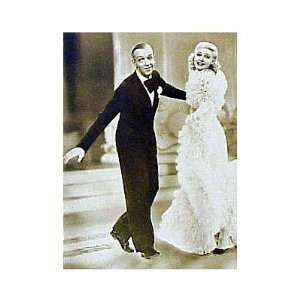  (4x6) Fred Astaire & Ginger Rogers (Dancing) Postcard 