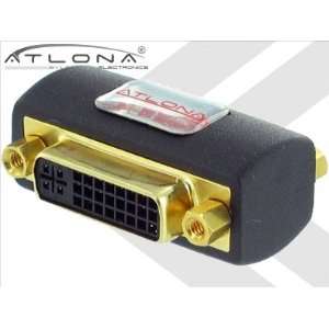 ATLONA DVI FEMALE TO DVI FEMALE ADAPTER, A/V Adapters, Electronics and 