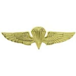  U.S. Navy Parachutist Pin Gold Plated 2 3/4 Arts, Crafts 