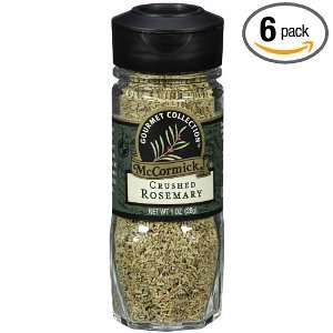 McCormick 100% Organic Rosemary, Crushed, 1 Ounce Units (Pack of 6)