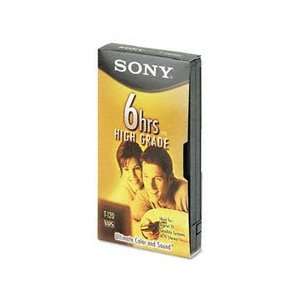  Sony® High Grade 6 Hour VHS Video Tape