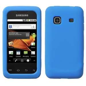 Blue Rubber SILICONE Soft Gel Skin Case Phone Cover for Samsung Galaxy 