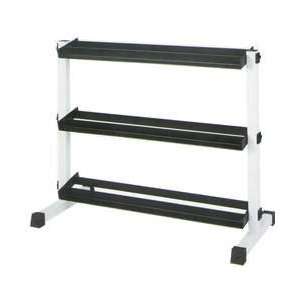  Cap Barbell 3 Tier 48 Dumbbell Rack: Sports & Outdoors