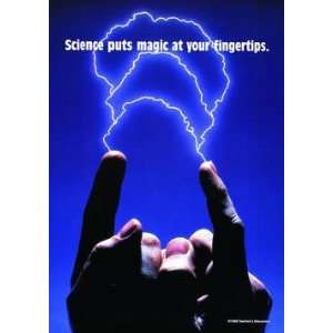  Science Puts Magic at Your Fingertips Poster Office 