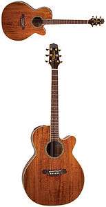 Takamine EF508KC Acoustic NEX Guitar Koa & Case  Used  