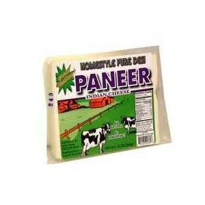 Paneer (Whole Milk Cheese) ALL NATURAL & NO ANIMAL RENNET 14oz:  