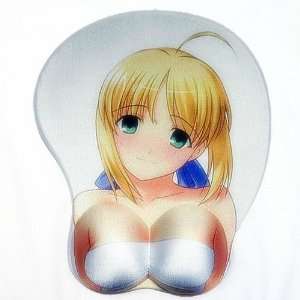  3D Anime Mouse Pad Fate Zero Saber  Players 