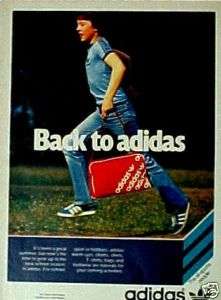 1977 Adidas Mens Tennis, Running Shoes, Bags Fashion AD  