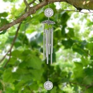   North Carolina State Wolfpack Pewter Wind Chime 2