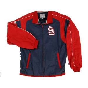  Mens Majestic Athletic MLB Cardinals Jacket Sports 