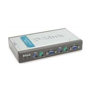 KVM 4 Port KB/Video/MSE Cables Electronics
