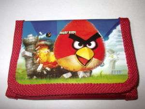 NEW*** ANGRY BIRD WALLETS 4 CHILDREN   GREAT GIFTS, STUFFERS, ETC 