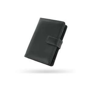  Leather Case for Palm Tungsten T5/TX   Book Type (Black 