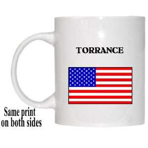  US Flag   Torrance, California (CA) Mug 