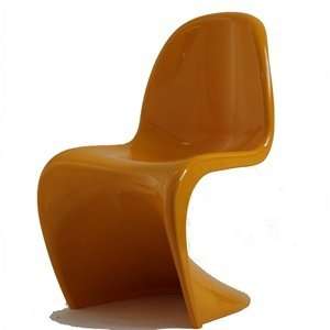  Verner Panton Style Chair in Yellow