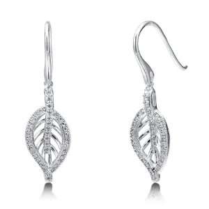   Leaf Fish Hook Dangle Earrings   Womens Earrings Jewelry Jewelry