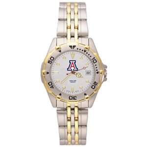   Wildcats Ladies Elite Watch W/Stainless Steel Band