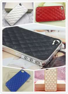 Deluxe leather case for iphone 4 case fashion designer cover 4 4s 4G 