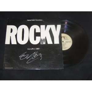 Sylvester Stallone Rocky Soundtrack   Signed Autographed Record Album 