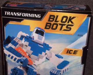 New Mega Bloks TRANSFORMING BLOK BOTS ICE 9333  