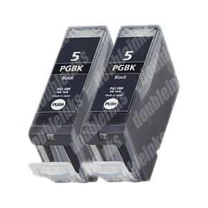  2 Canon Compatible PGI5 Black Ink Cartridges Electronics