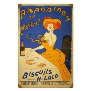  Amandines Biscuits Food and Drink Vintage Metal Sign