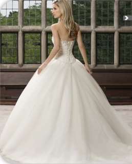 2012 New White/Ivory Wedding Dress Size 2 4 6 8 10 12 14 16 ++ can 